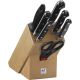 2. ZWILLING Knife Block 35662-000-0 Set of 5 knives in a wooden block
