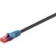 Goobay 94397 Network Cable Black 75m Cat6 U/UTP (UTP)
