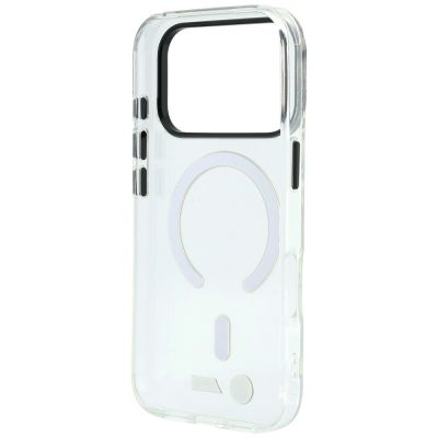 7. BMW M IML Glossy Metal Logo & Trims MagSafe Case for iPhone 17 Pro / 18 Pro - Transparent