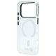 7. BMW M IML Glossy Metal Logo & Trims MagSafe Case for iPhone 17 Pro / 18 Pro - Transparent