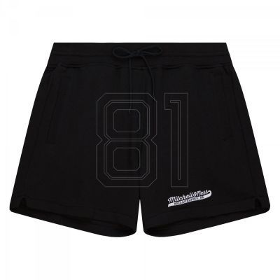 Mitchell &amp; Ness Branded Essentials Fleece Shorts M PSHR5542-MNNYYPPPBLCK