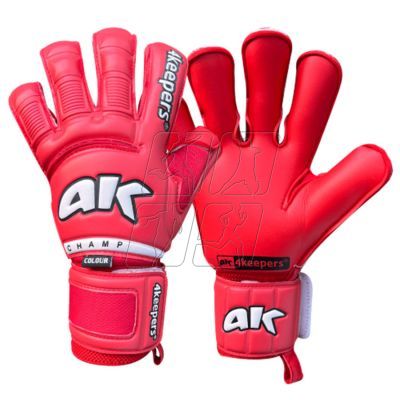 7. 4keepers Champ Color Red VI RF2G Jr goalkeeper gloves S906487