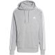 2. Adidas Essentials French Terry 3-Stripes Hoodie M IC0437