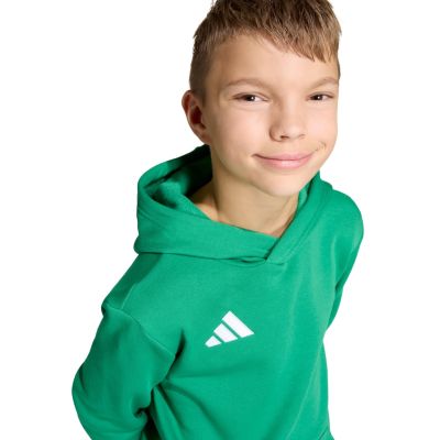 14. Adidas Entrada 26 Hoody green JZ6563 kids' sweatshirt
