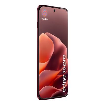 4. Motorola edge 70 pro 17.2 cm (6.78") Dual SIM Android 16.0 5G USB Type-C 12GB 512GB 6500mAh Burgundy