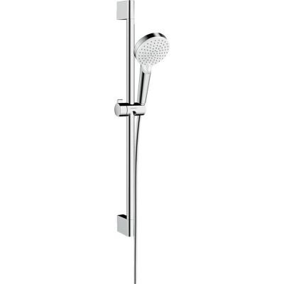 3. Hansgrohe Crometta shower system Chrome, White