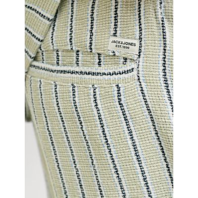 5. Jack&Jones men's striped shorts JPSTJAIDEN COBA STRIPE JOG SHORTS REG SN 12274413 TEA/STRIPES