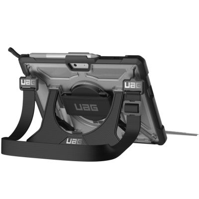 4. UAG Plasma - protective case with built-in stand and hand and shoulder strap for Microsoft Surface Go 1/2/3/4 G (ice)