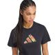4. adidas Floral Regular Graphic Women's T-Shirt Black KT2766
