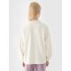 2. Girls' longsleeve plain 4F Junior 4FJRAW24TLONF438-11S