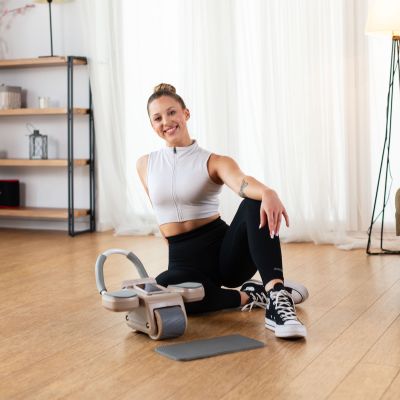 5. KA08 Automatic Abdominal Wheel with LCD Display and HMS Charging