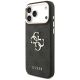 2. Guess 4G Big 4G Classic Logo Big Strap Metal Buttons Case for iPhone 18 Pro / 17 Pro – Black
