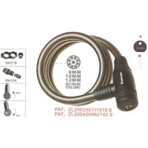 Spiral clasp - 1800 mm, 15 mm lock