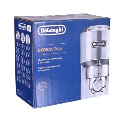 47. DeLonghi Dedica Style EC 685.M portafilter coffee machine (1350W; silver color)
