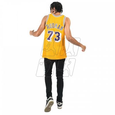 5. Mitchell &amp; Ness Los Angeles Lakers NBA Swingman Jersey Lakers 1998 Dennis Rodman M SMJYCP20064-LALGOLD98DRD