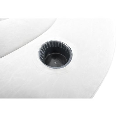 43. DELUXE INFLATABLE CHAIR WITH FOOTREST 125x100x85CM 22321