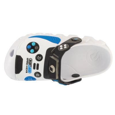 3. Skechers Foamies: Zaggle - Hydro-Pointz 406721L-WBKB White 30