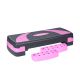 5. Aerobics and Fitness Step REBEL ACTIVE RBA-3225-PU, 3 Levels, Grey-Purple