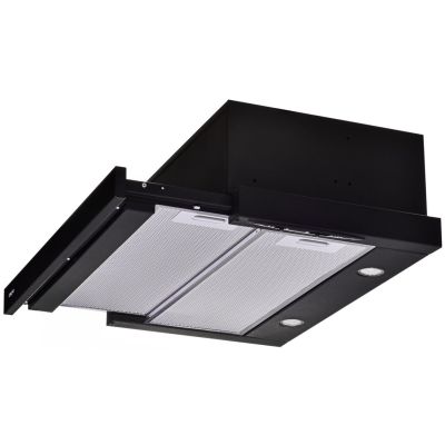 2. AKPO WK-7 LIGHT ECO 50 BLACK telescopic hood (under-cabinet)