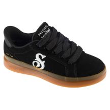 Skechers Slip-Ins Suede Snoop Cupsole Sneaker 186100-BKW Black 36