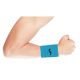 6. JOMA DOUBLE TURQUOISE WRISTBAND 400300.P04