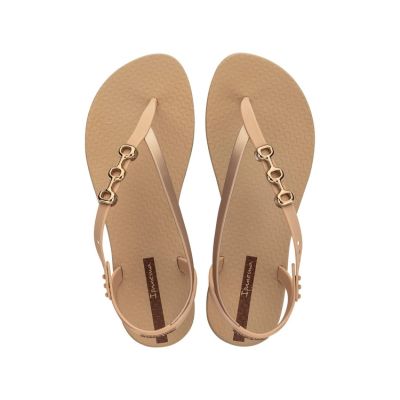 Ipanema Sandal Class women's flip-flop sandals beige with gold