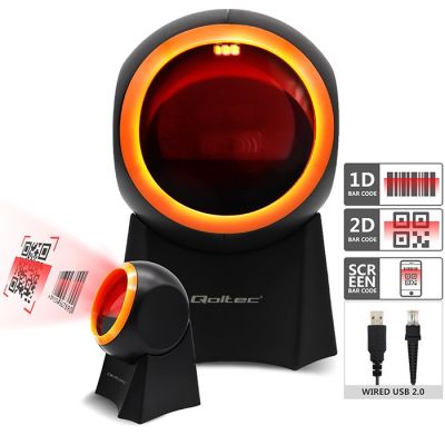 6. QOLTEC BARCODE READER STATIONARY 1D | 2D