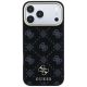 3. Guess Peony 4G Small Logo MagSafe Case for iPhone 17 Pro Max / 18 Pro Max - Black