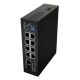 18. SWITCH LANBERG ILFE-8P-1GE-1S-120 LIGHT INDUSTRIAL POE 4XBT 4XAT SFP+ETH DIN FAST ETHERNET