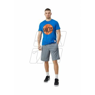 4. Mitchell &amp;Ness NBA New York Knicks Team Logo Tee M BMTRINTL1268-NYKROYA