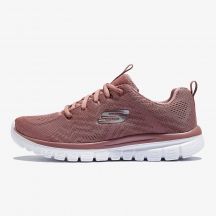 Skechers Graceful Get Connected Pink Women's Sneakers (12615-MVE)