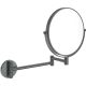 Cosmetic mirror on a movable arm - double-sided