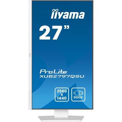 3. iiyama ProLite XUB2797QSU-W2 27" Monitor - Flat Screen - 68.6 cm