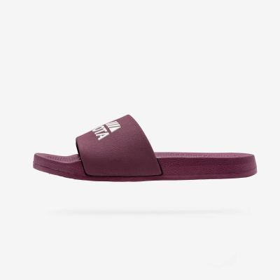 3. Kubota basic pool flip-flops burgundy KKBB14