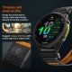 8. Spigen Athlex Air Strap for Garmin QuickFit 22mm - Black and Orange