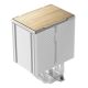 6. DeepCool AK500 G2 WH Processor Air Cooler 12cm White 1 pc.