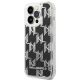 2. Karl Lagerfeld KLHCP14LLMNMK iPhone 14 Pro 6.1 "hardcase black / black Liquid Glitter Monogram