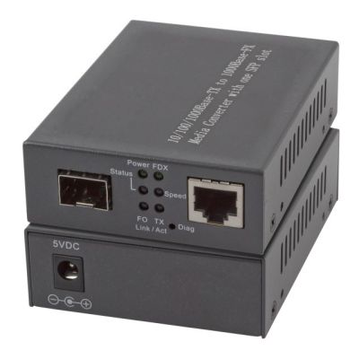2. EFB Elektronik EL029 Network Converter 1000 Mbit/s Multifunctional, Single Black