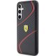 2. Ferrari Twist Metal Logo case for Samsung Galaxy S23 FE - black