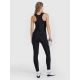 4. Women's cycling leggings with gel-foam padding and suspenders 4F 4FWSS25TFTIF331-20S