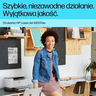 55. HP LaserJet M207dw Laser Printer