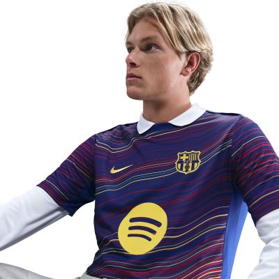 3. Nike FC Barcelona Academy Pro Home Pre-Match Shirt HJ7142-456