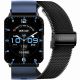 Smartwatch Gravity Navy Blue Black 2 Straps GT17-9