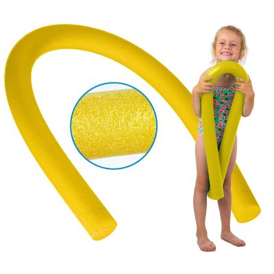 5. COMFY YELLOW SWIMMING PASTA FOR THE POOL