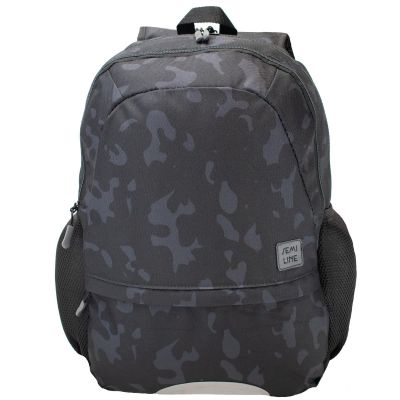 2. Graphite-Black Youth Backpack SEMI LINE