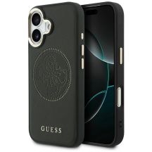 Guess Perforated 4G MagSafe case for iPhone 17 - black