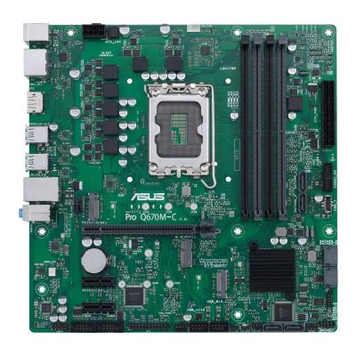 10. ASUS PRO Q670M-C-CSM Motherboard