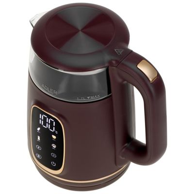 6. ADLER AD 1305 electric kettle burgundy
