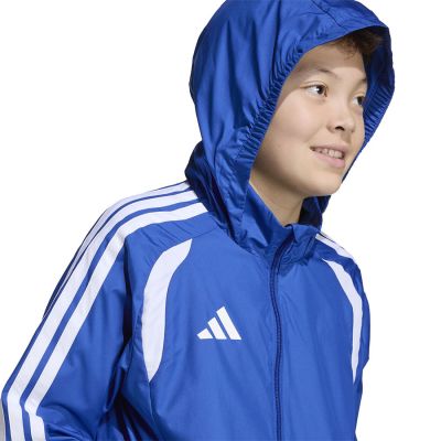 4. adidas Tiro 26 League Windbreaker Blue Kids Jacket JY9723