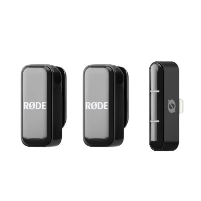 RODE Wireless Micro - 2-Channel Digital Wireless System (Lightning, Black)
